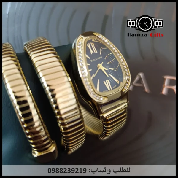 ساعة بولغاري ثعبان