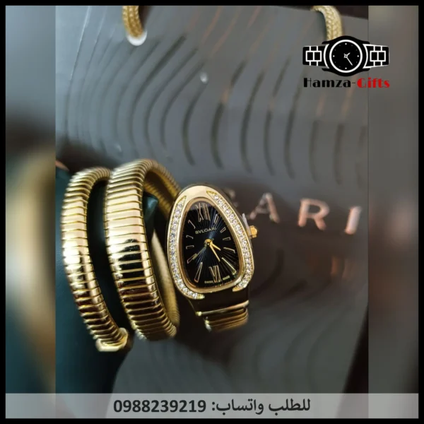 ساعة بولغاري ثعبان