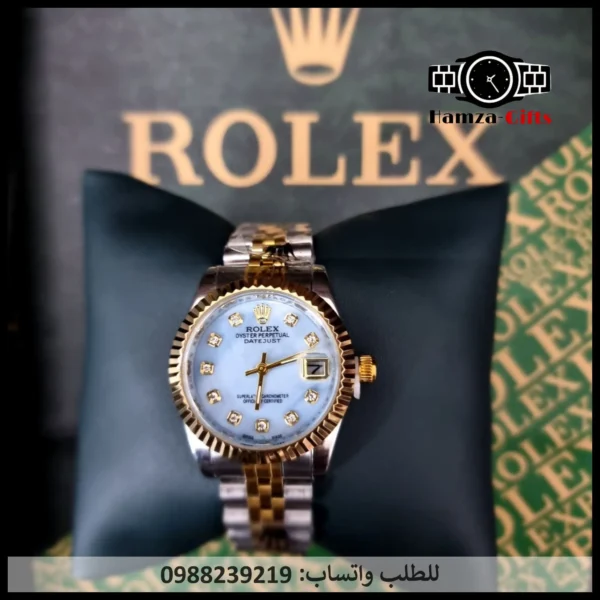 ساعة رولكس بيبي بلو