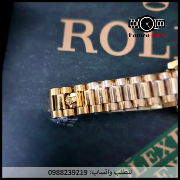 ساعة رولكس نسائي ذهبية