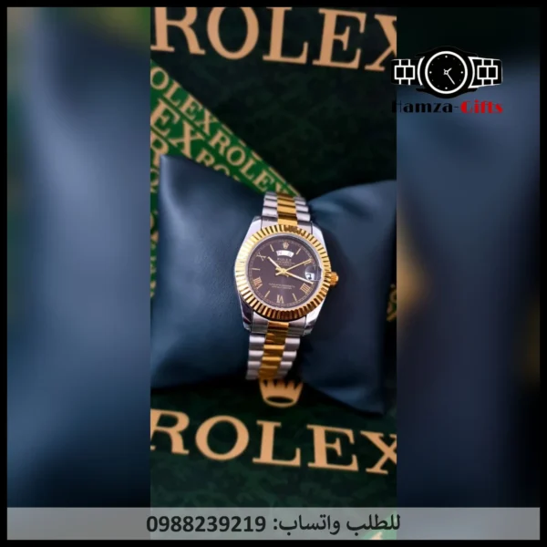 ساعة رولكس نسائي اسود