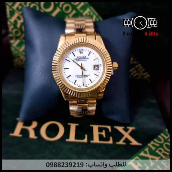 ساعة رولكس رجالي ذهبية