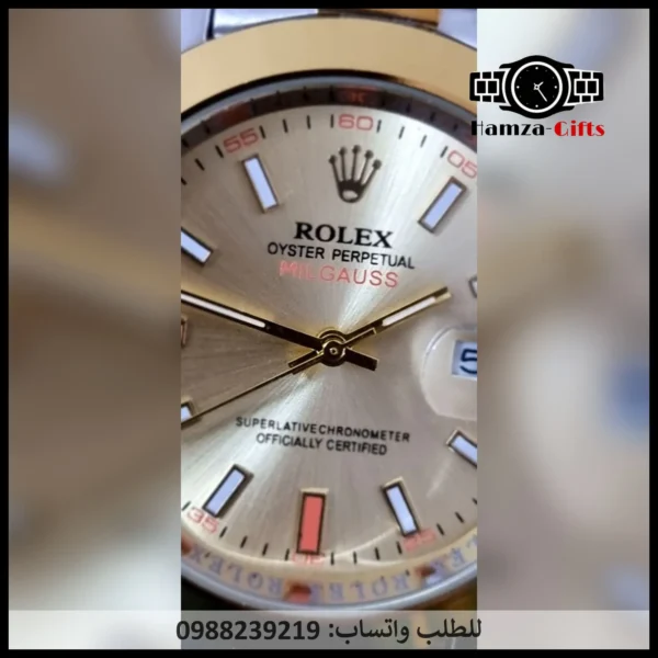 ساعة رولكس ميلغوس رجالي