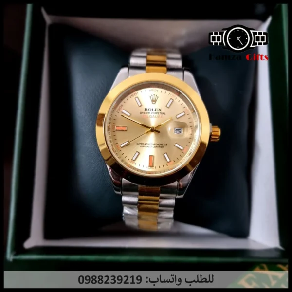 ساعة رولكس ميلغوس رجالي
