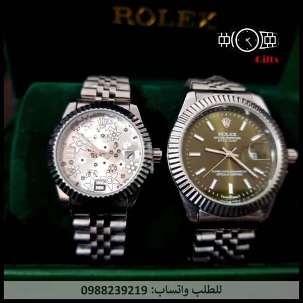 ساعات رولكس نسائي ورجالي